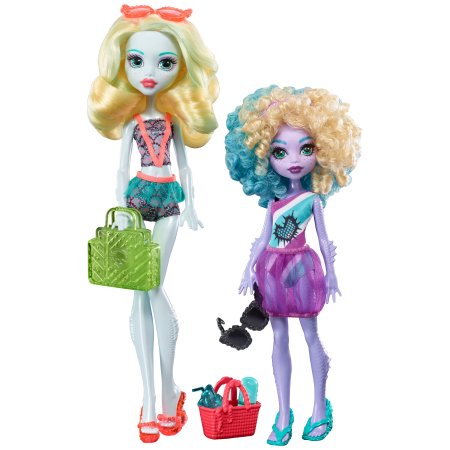 Monster High - Lot de 2 poupées de la famille des monstres