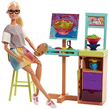 Ensemble de jeu Barbie Art Studio