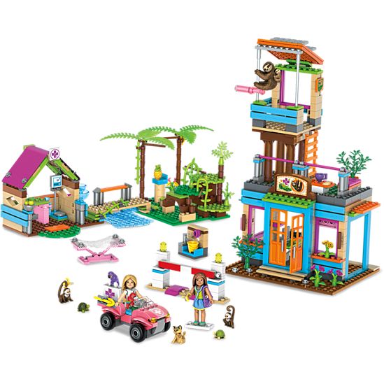 Mega Construx American Girl : Le sanctuaire de forêt tropicale 2-en-1 de Lea