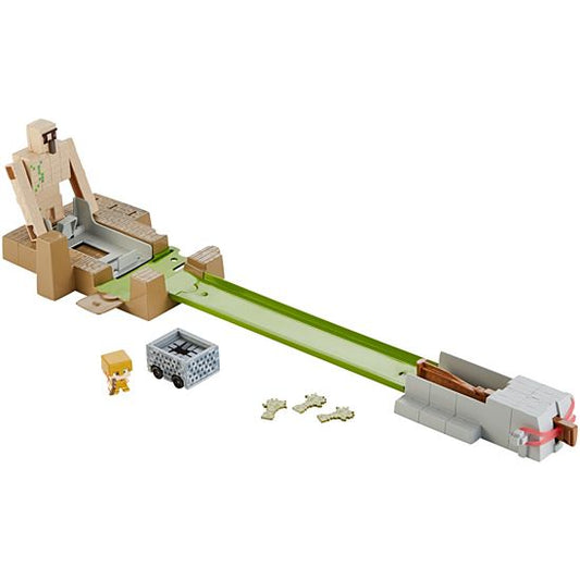 Ensemble de jeu de lancer de golem Minecraft Hot Wheels