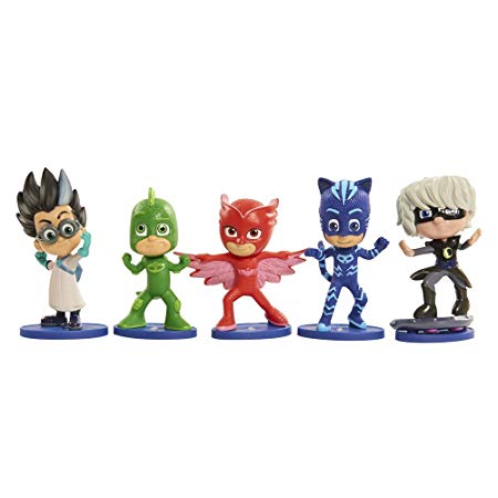 Ensemble de 5 figurines à collectionner PJ Masks
