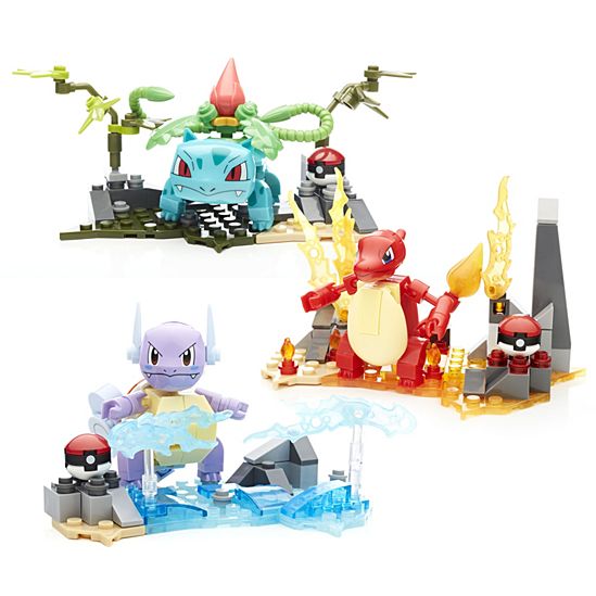 Coffret cadeau figurines et environnements à construire Pokémon Mega Construx