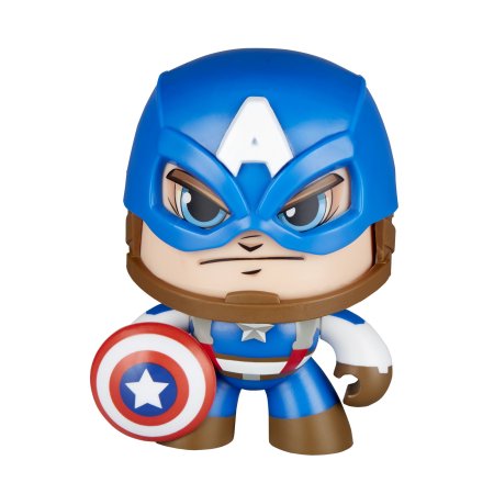 Marvel Mighty Muggs Figurine Captain America de 3,75 pouces