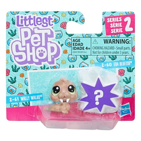 Littlest Pet Shop Eda Redfish et Wally Walro