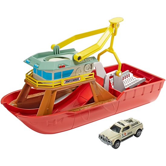 Bateau de lancement Matchbox Dunk N