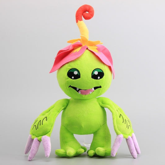 Jouet en peluche Digimon Adventure Palmon, grande taille 33 CM, animaux en peluche, cadeau pour enfants