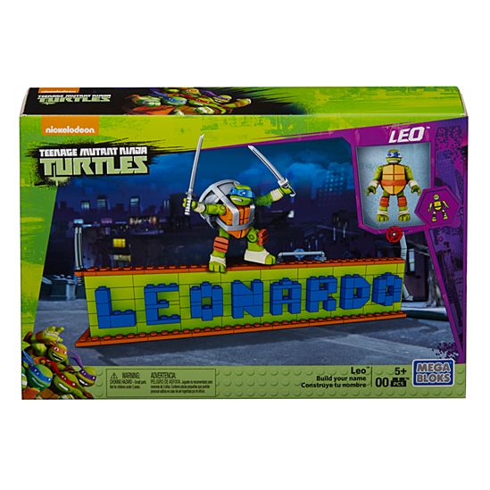 Mega Bloks Teenage Mutant Ninja Turtles Constructeur de plaques nominatives Ninja