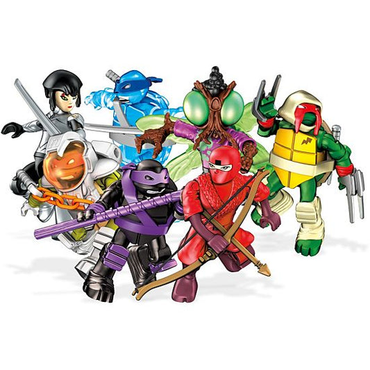 Mega Construx Teenage Mutant Ninja Turtles Micro-figurines d'action Ninja rouge