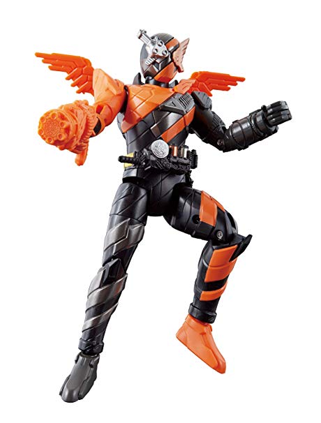 Changement de bouteille de construction de cavalier Rider Series 03 Masked Rider construire la forme Hawk Gatling
