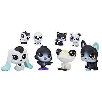 Littlest Pet Shop noir et blanc