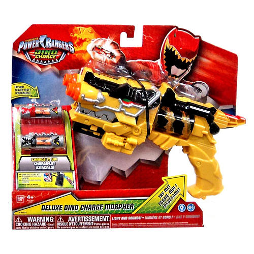 Power Rangers Dino Super Charge - Morpher de charge Dino de luxe