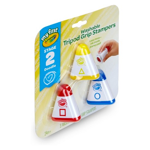 Crayola Mes premiers tampons lavables avec trépied